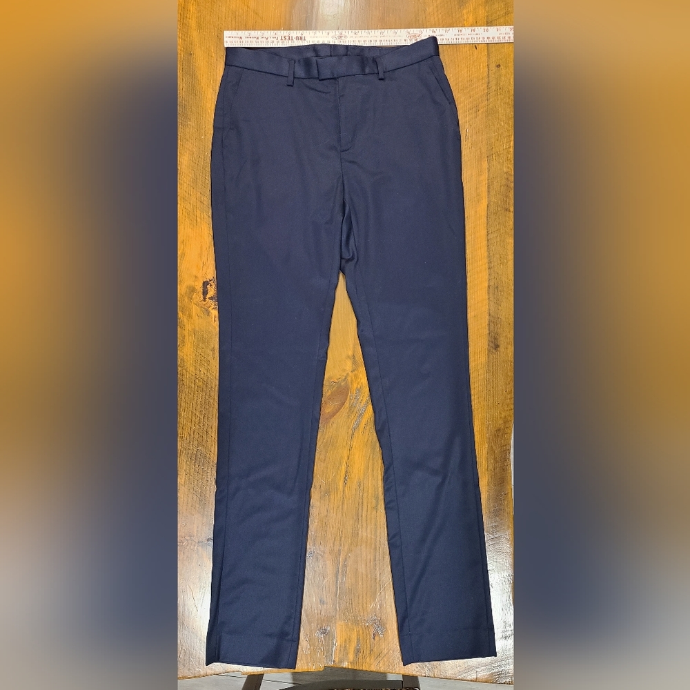 Ministry of Supply Navy Blue Merino Velocity Dress Pants Size 32 x 34
